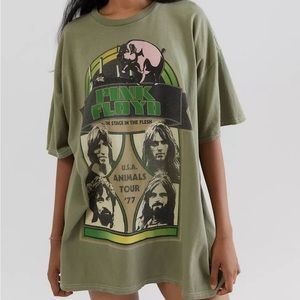 Pink Floyd 1977 USA Animals Tour T-Shirt Dress